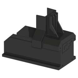 ClickFit EVO Trägerprofil Endkappe schwarz