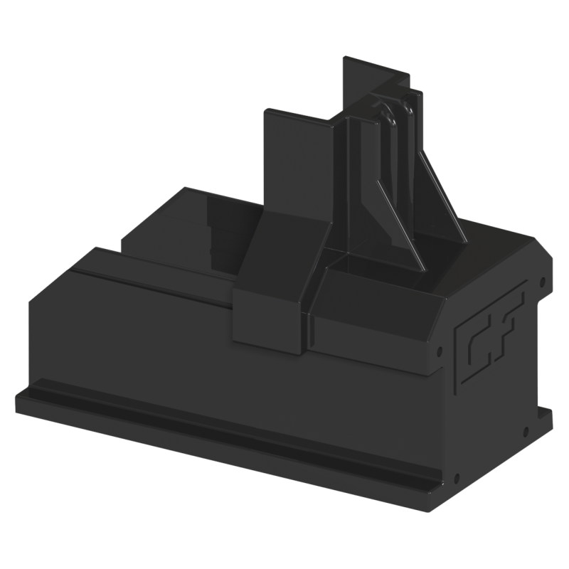 ClickFit EVO Trägerprofil Endkappe schwarz