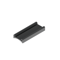 ClickFit EVO EPDM Unterlage für Trapezblech-Montageschiene, waagerechte Modulanordnung