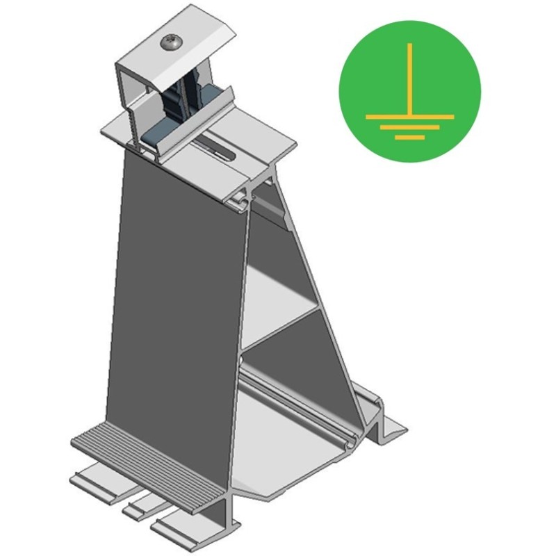 Hinterfuß ValkPro+ L10° Seite, Alu