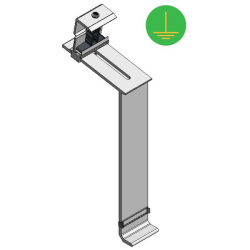 Alu. Panel Unterstützung Hinterfuß ValkPro+ (aufrecht)