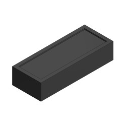 Gummi-Aufsatzelement 290x115x60 mm - Kiesdach - ValkPro+