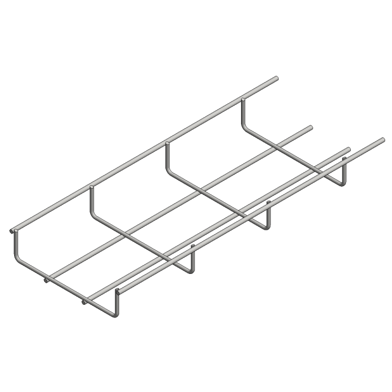 Kabelkanal verz., B 150 mm, H 35 mm, L 3000 mm