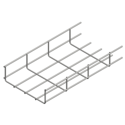 Kabelkanal verz., B 200 mm, H 60 mm, L 3000 mm