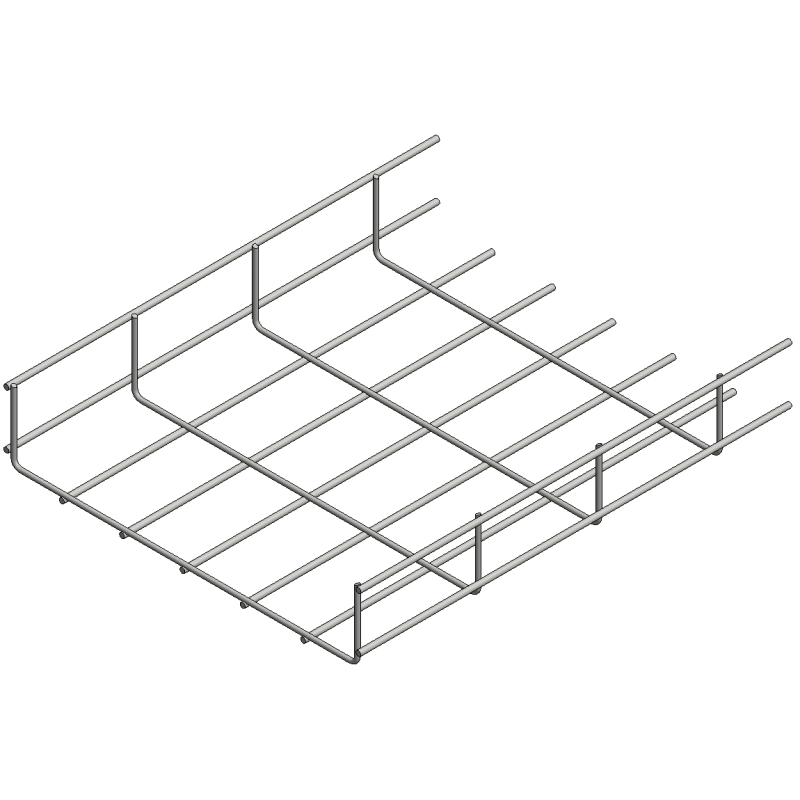 Kabelkanal verz., B 300 mm, H 60 mm, L 3000 mm