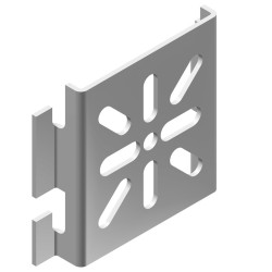 Flacher Montagebügel, verz.